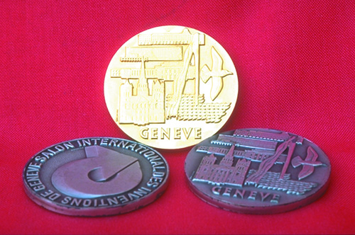 Medalhas ganha no Slão internacional de Invenções em Genebra na Suiça.