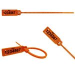 Lacre plástico com rabicho escadinha Pullock