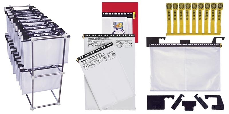 Envelopes plásticos reutilizáveis Starlock Plus 